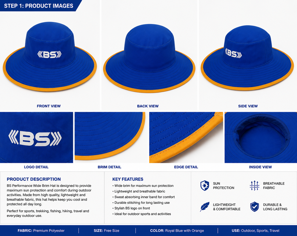 BS Sports Premium Cricket Hat