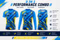 BS Sports 3-in-1 Performance Combo – Half Sleeve, Full Sleeve & Sleeveless