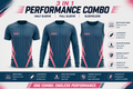 BS Sports 3-in-1 Performance Combo – Half Sleeve, Full Sleeve & Sleeveless
