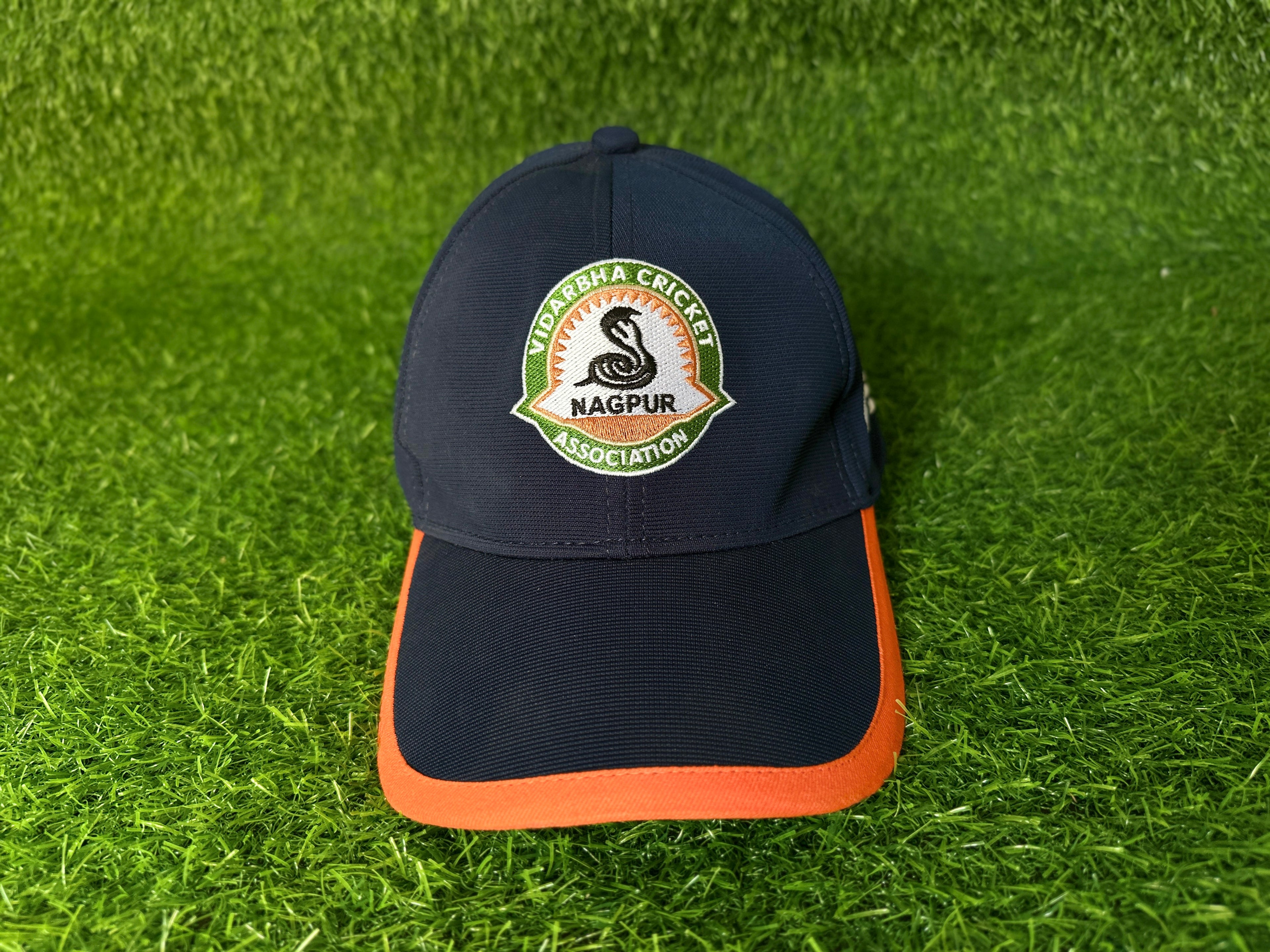 BS Sports FireEdge Cricket Cap | Premium Adjustable Sports Cap (Nagpur)
