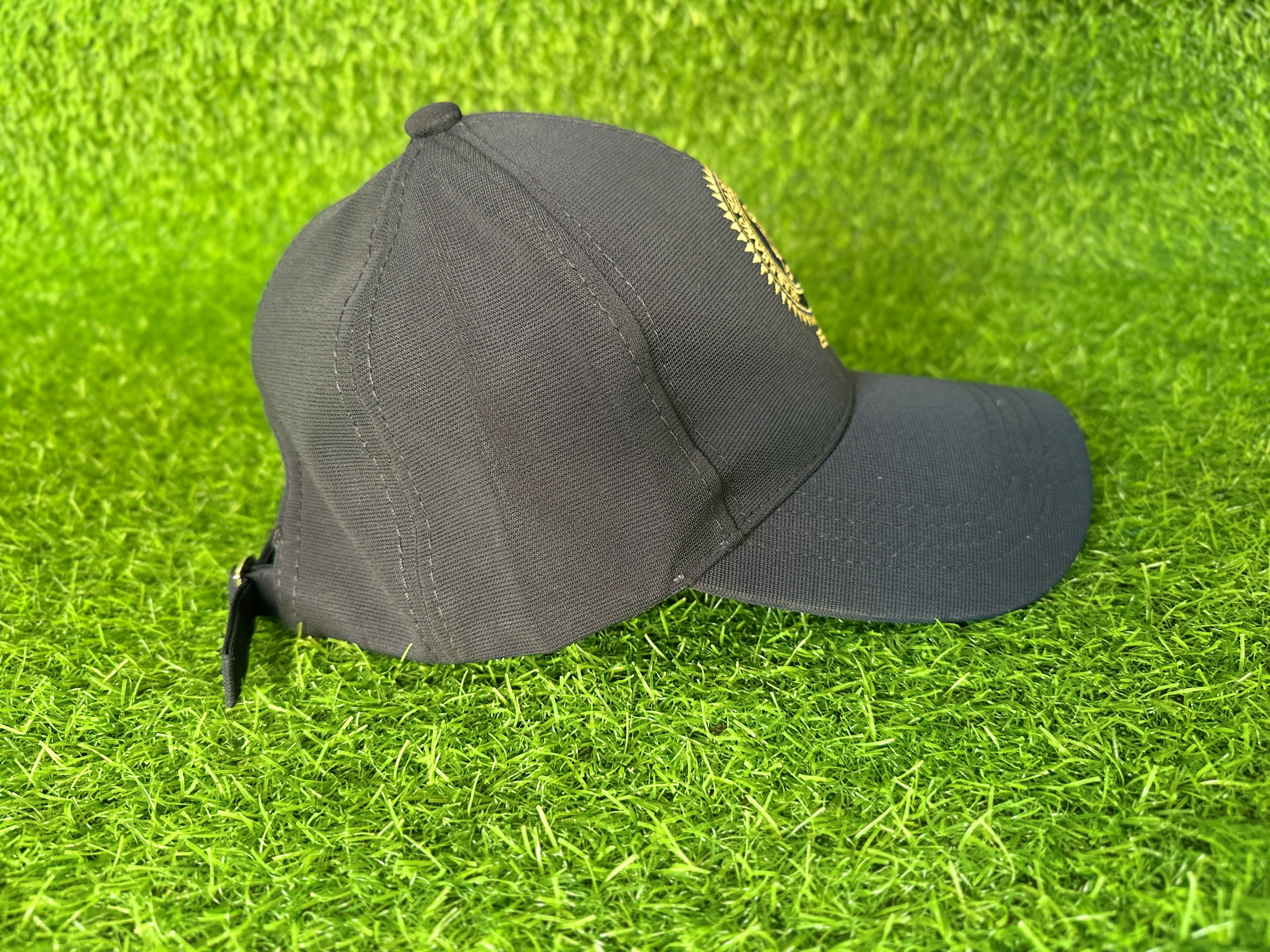 BS Sports ShadowGold Cricket Cap | Premium Adjustable Sports Cap (Jharkhand)