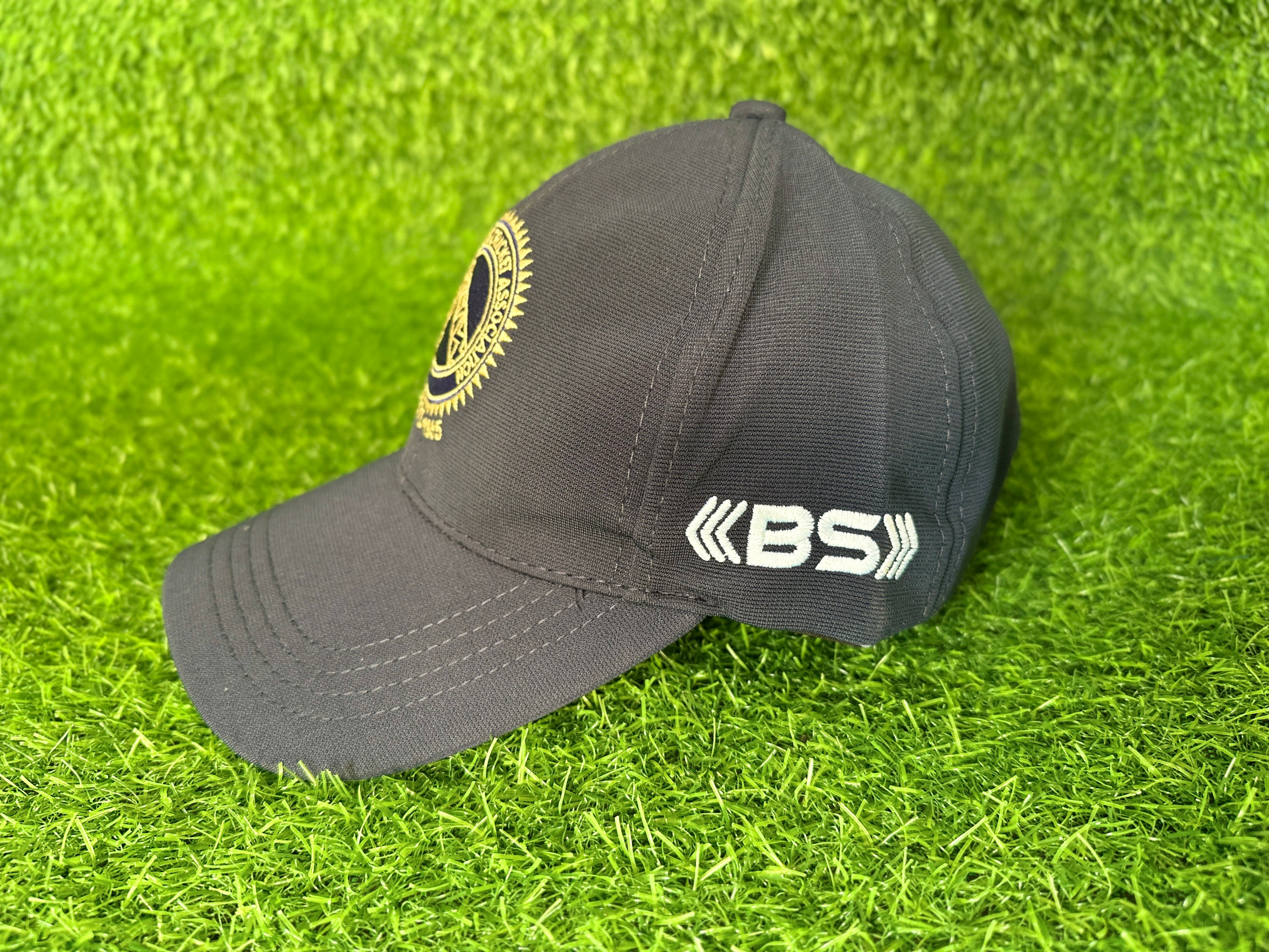 BS Sports ShadowGold Cricket Cap | Premium Adjustable Sports Cap (Jharkhand)