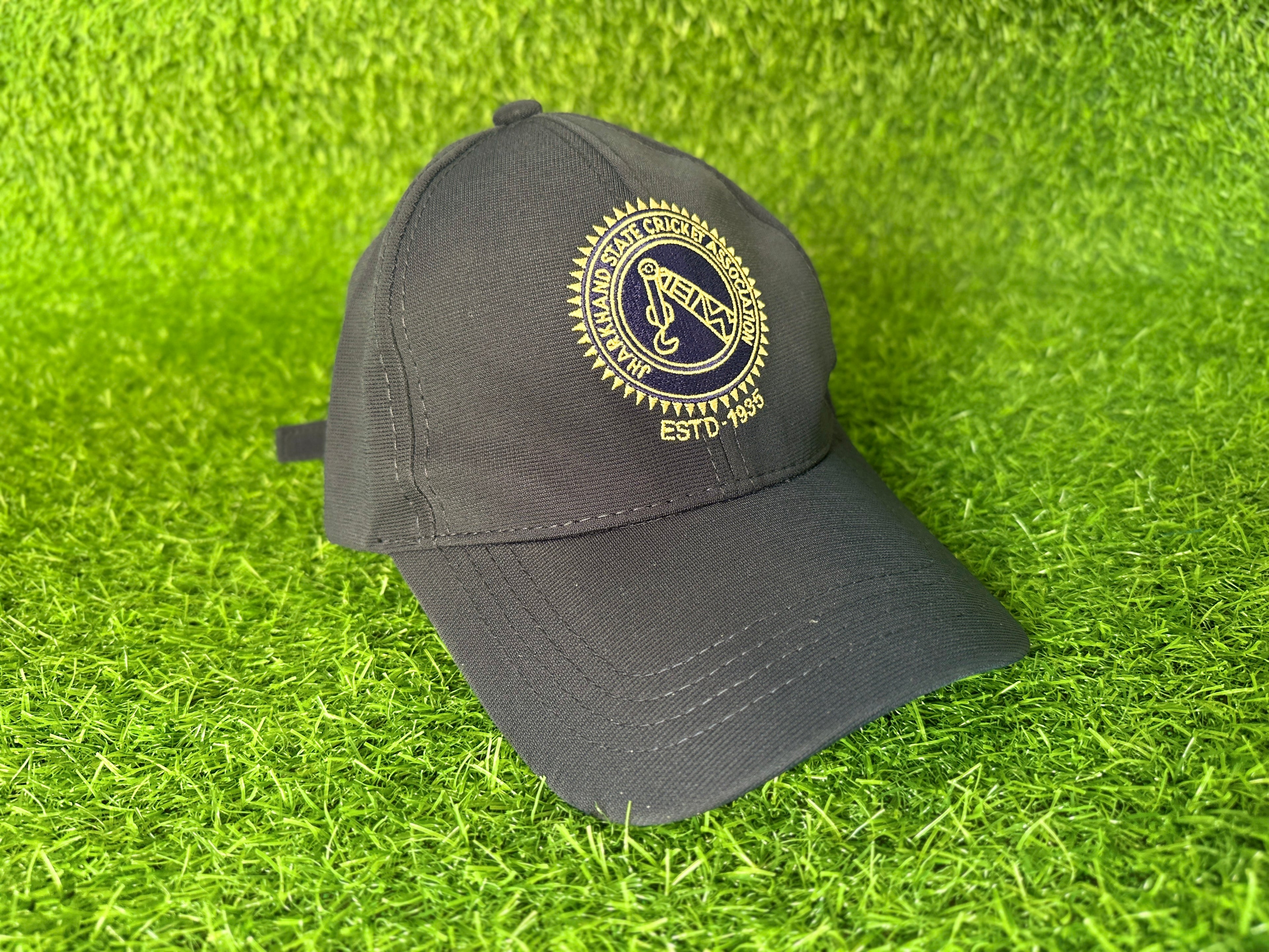 BS Sports ShadowGold Cricket Cap | Premium Adjustable Sports Cap (Jharkhand)